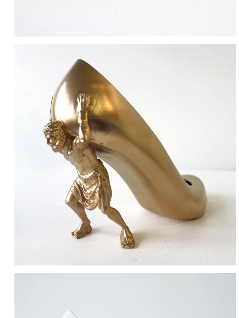 Melissa + Sebastian ErraZuriz Gold Digger Archival RARE lady dragon heels